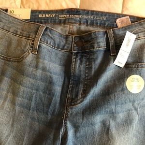 Old Navy super skinny size 10